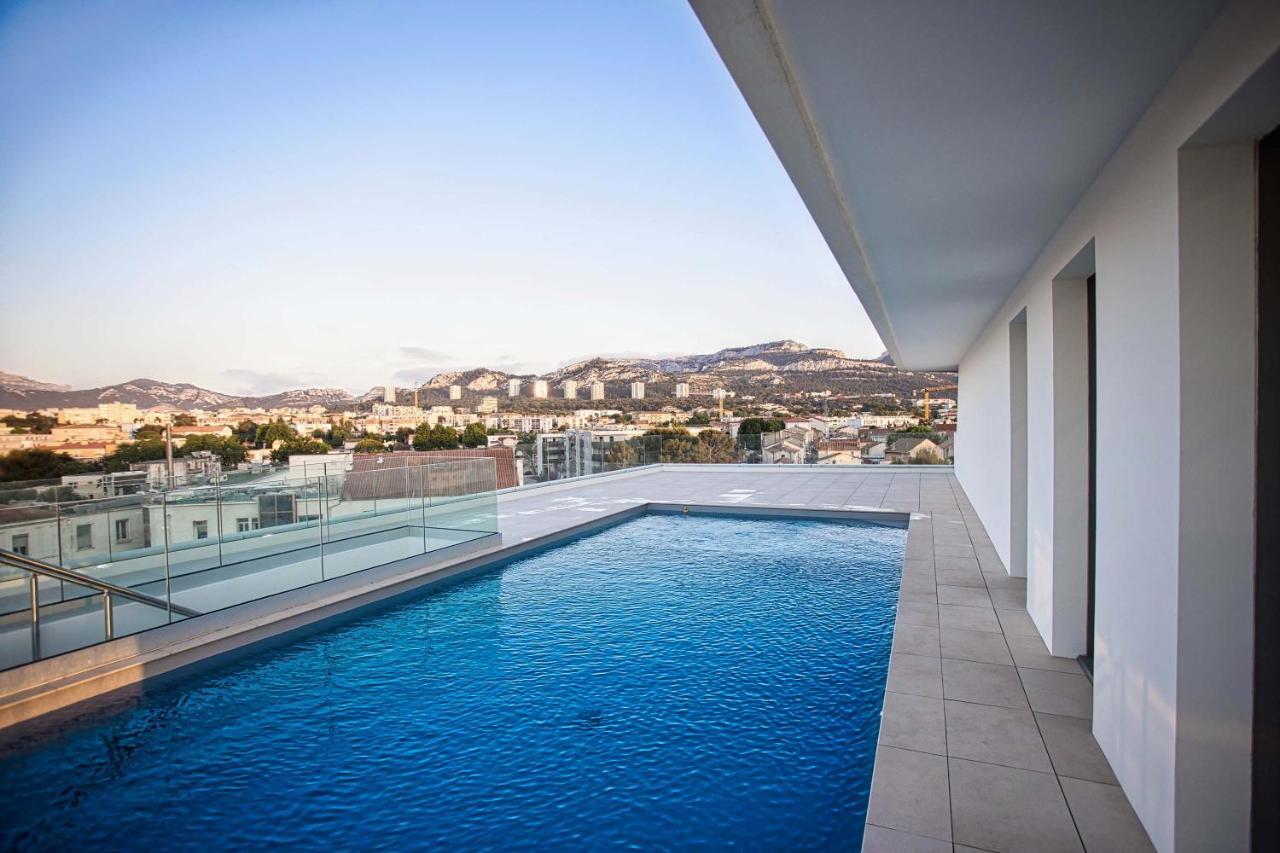 Superbe Appart 3 P, 10 Mn De La Plage Avec Piscine Et Parking Marseilles Exterior foto